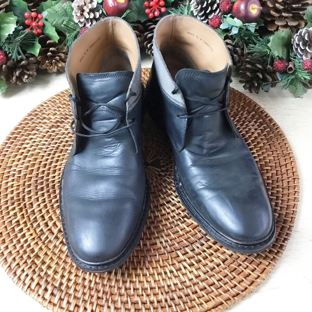 Cole Haan Mens Dress Leather Shoes Size 8.5 Black